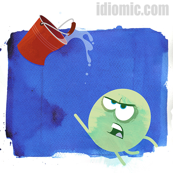 Idiom: Kick the bucket 